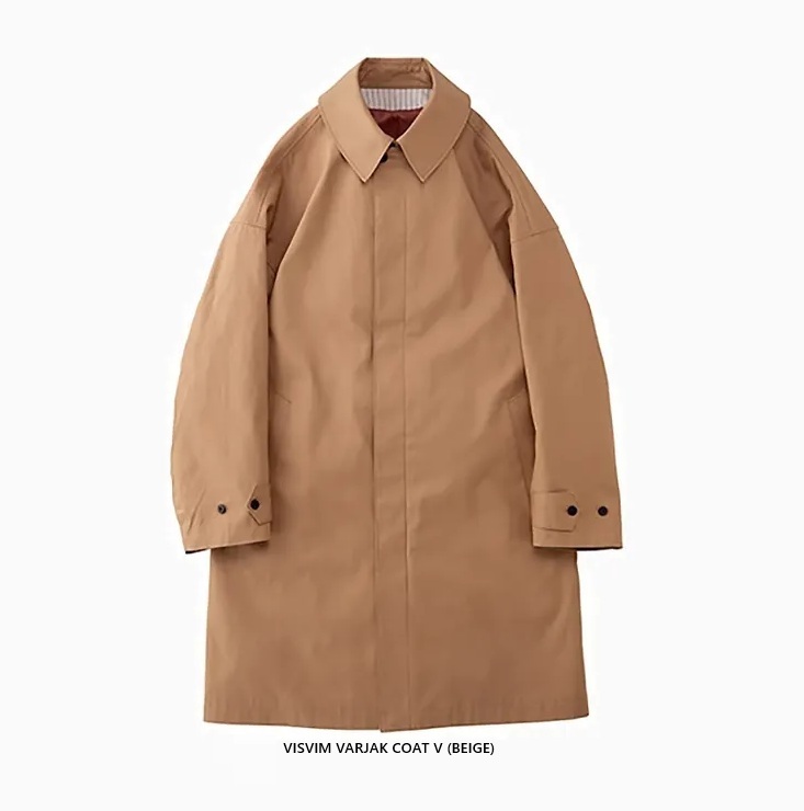 ON SALE: VISVIM VARJAK COAT V - PRE ORDER ITEM (預訂中)