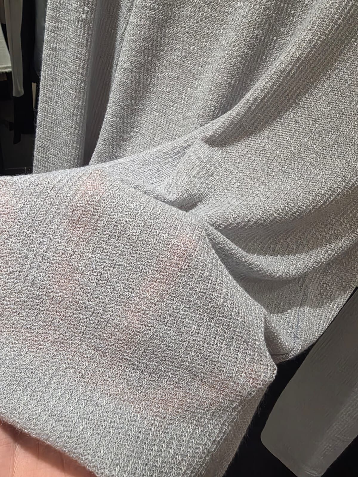 OB5404 微透暗紋上衣 *特價* (優惠碼同充值購物金不適用)