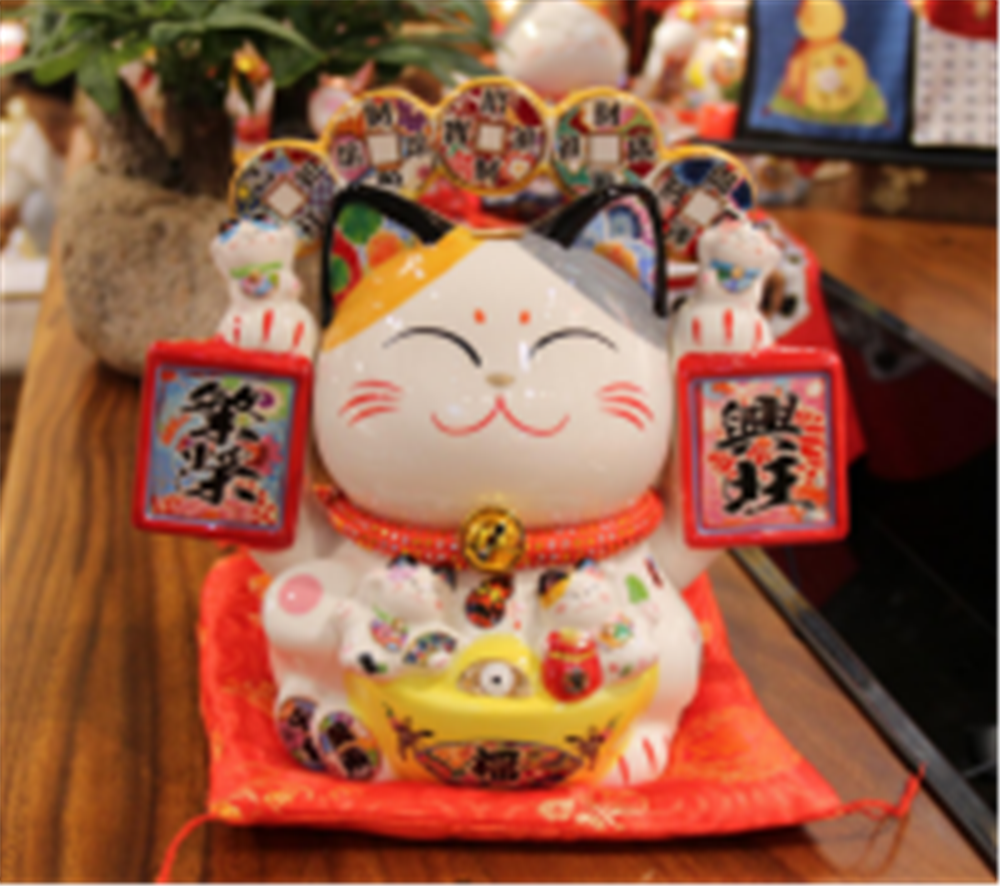 0119gz202-招財貓-大吉大利二維碼音響(A202)