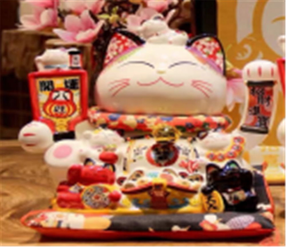 0119gz181-招財貓-9寸開運納財招手貓(A181)