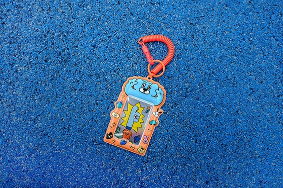 餃貓YEAH YEAH票卡鑰匙圈