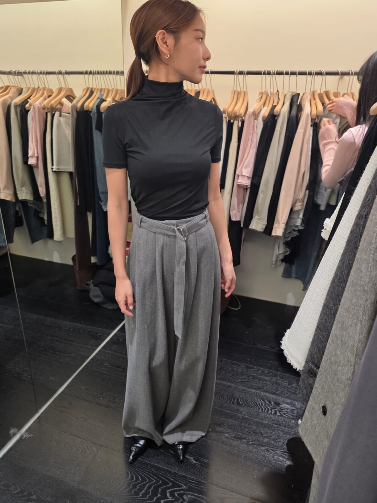 OB5411 小企領貼身短Tee *特價* (優惠碼同充值購物金不適用)