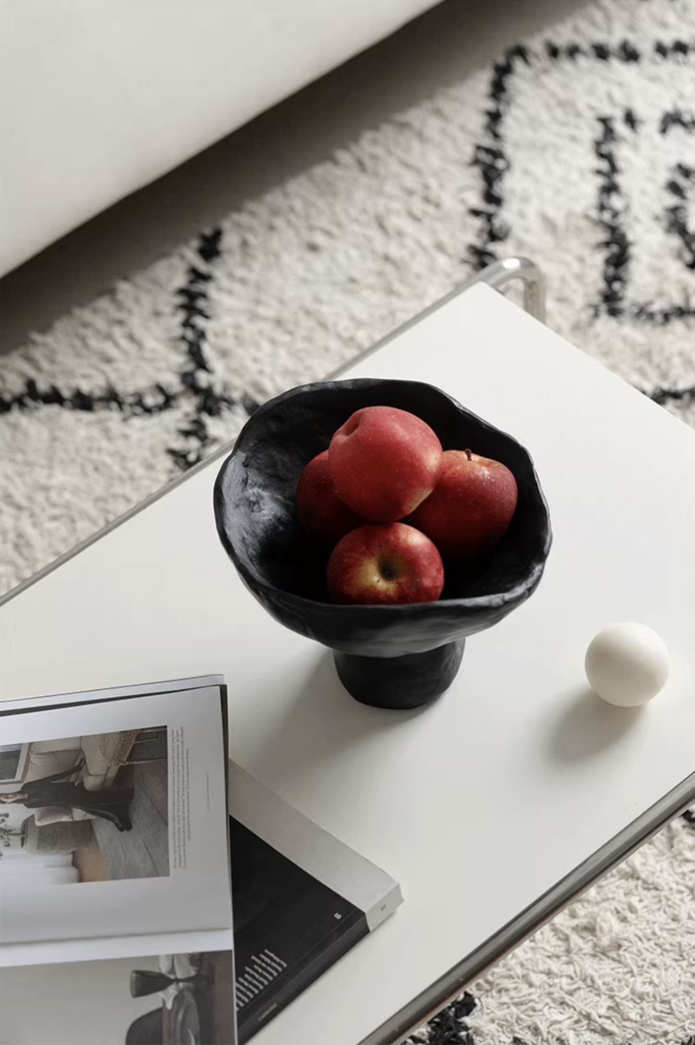 獨特感不規則造型果盆擺件 / 2色