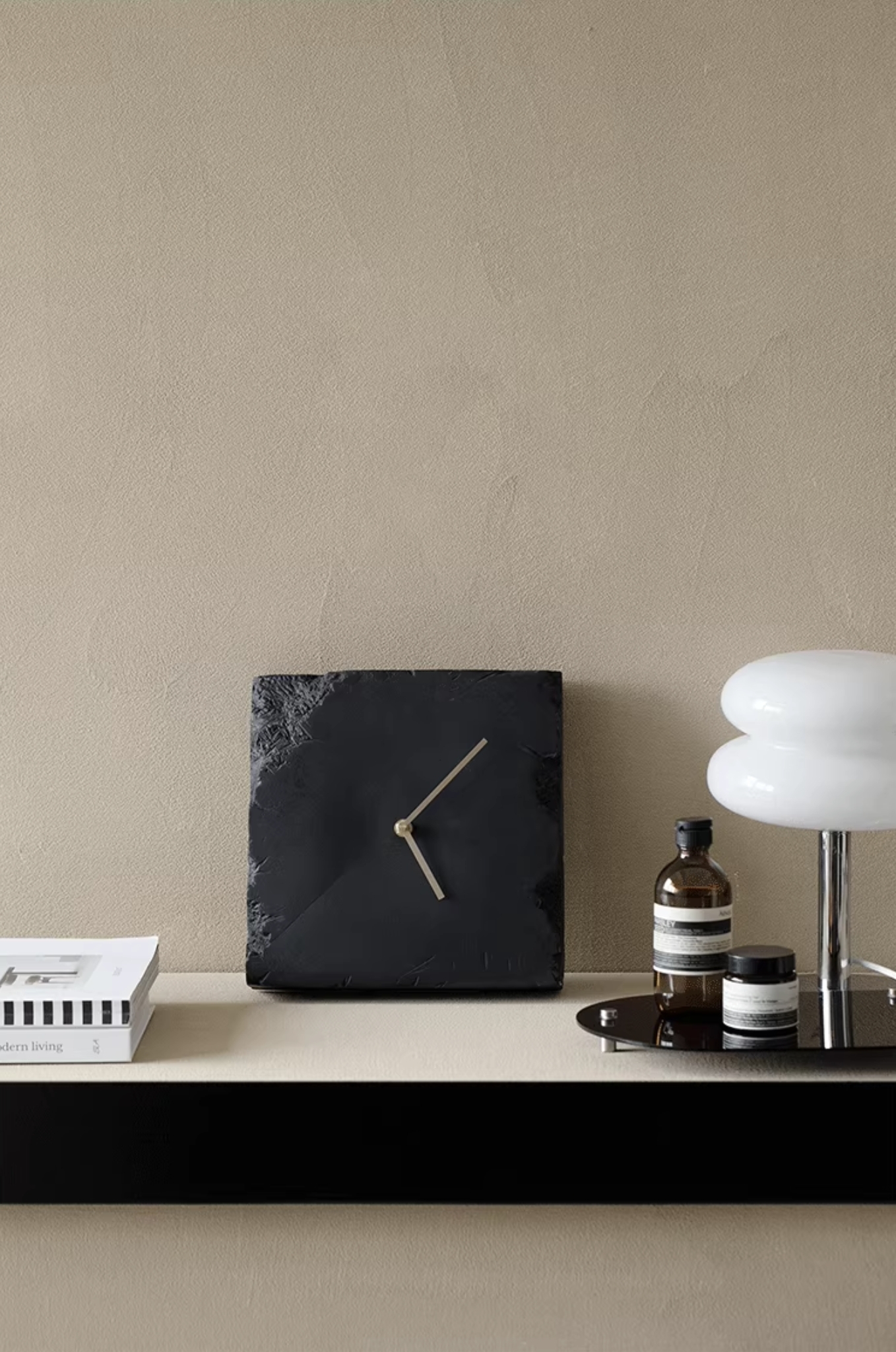 不規則厚牆造型擺件掛鐘時鐘 / 2色