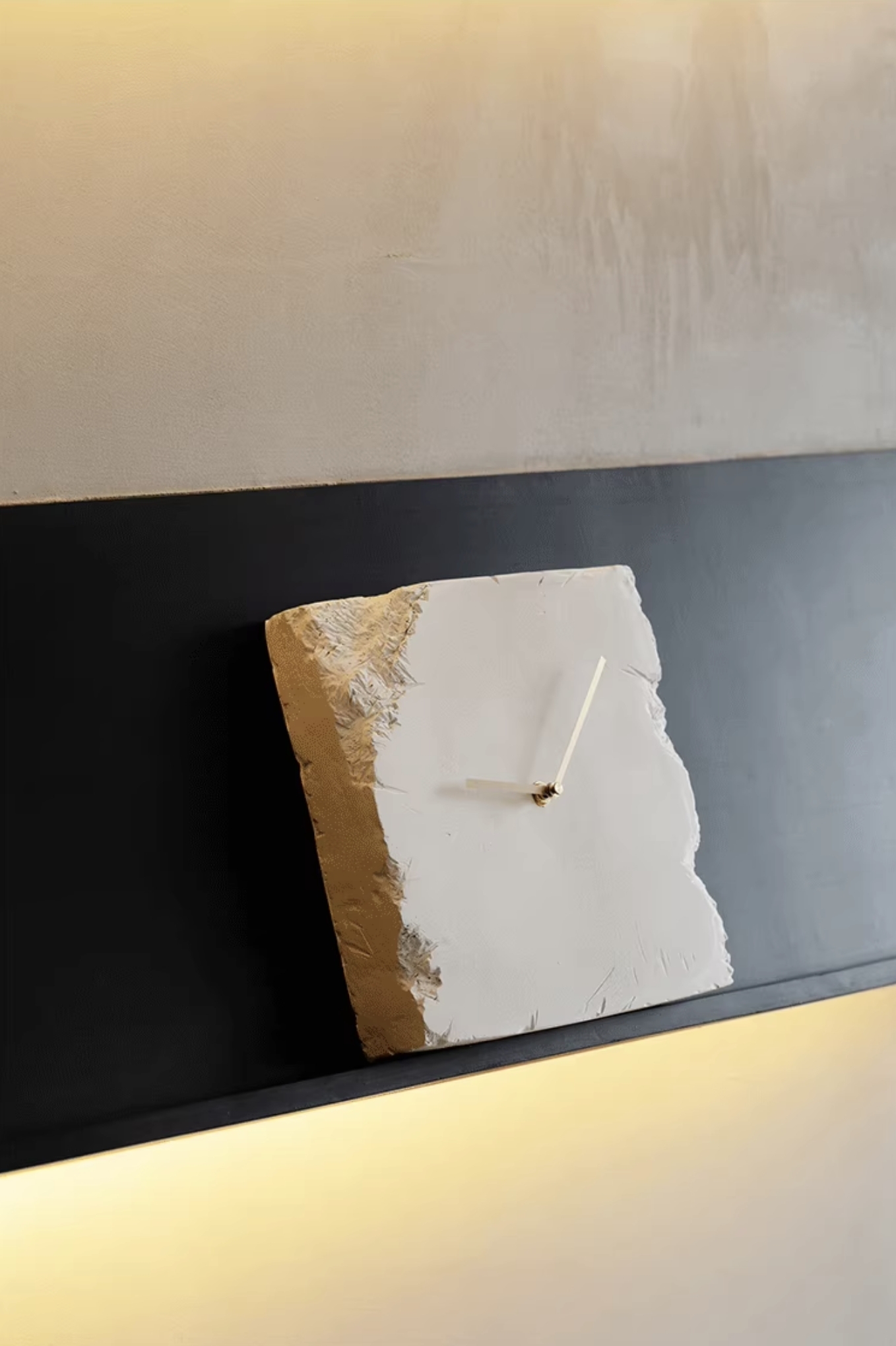 不規則厚牆造型擺件掛鐘時鐘 / 2色