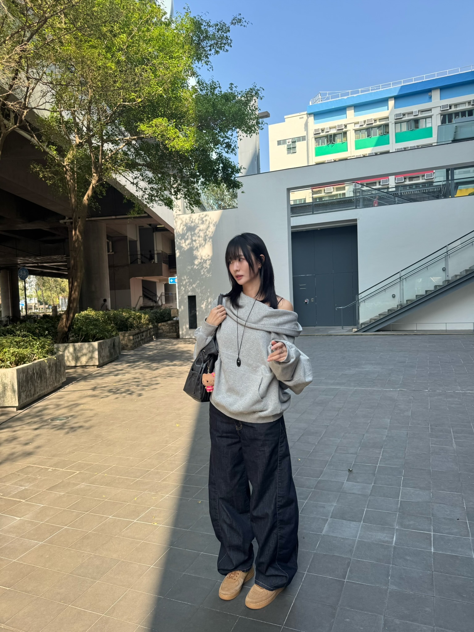 (訂購)超靚不退色明線氣球牛仔褲 P260121(S/M/L)