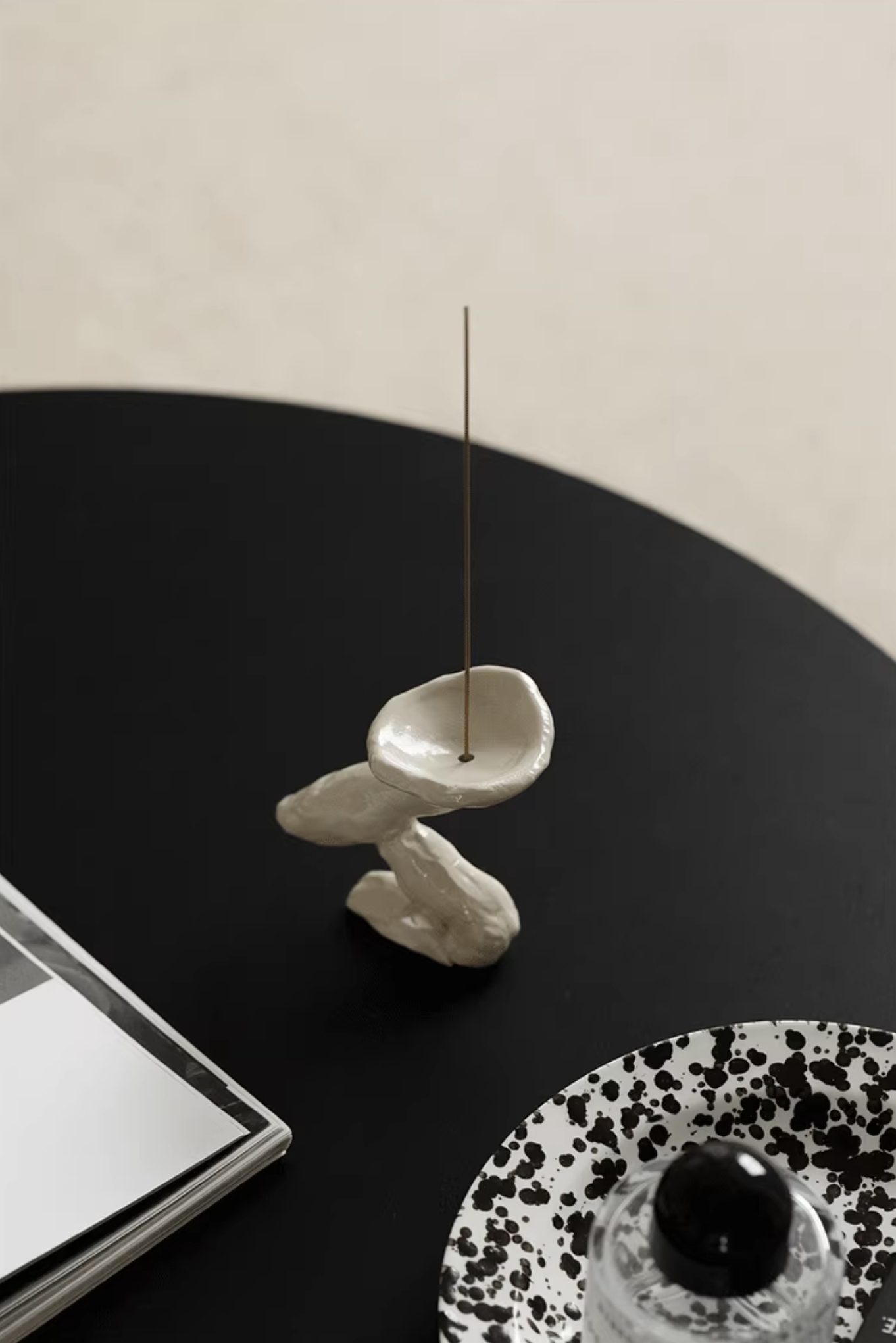 獨特感立體造型擺件線香座線香盤 / 4色