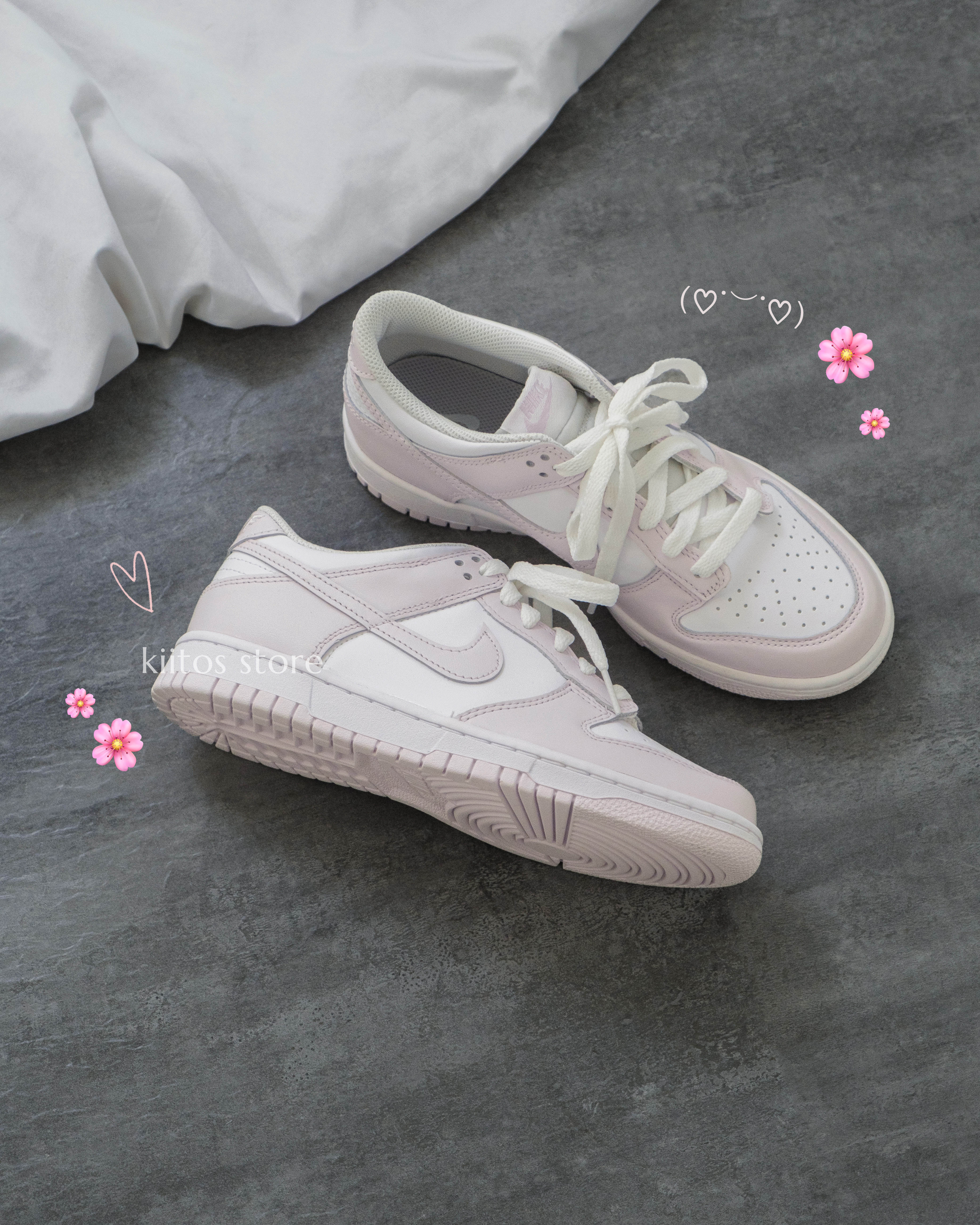 【現貨/預購】Nike Dunk Low GS "Light Violet" 棉花糖 淺粉白 FB9109-128