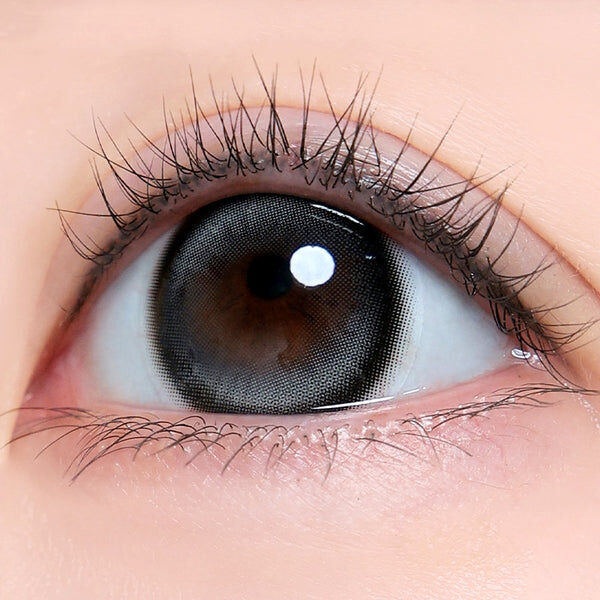 [日拋] I-SHA LN25 1 Day Carbon Black 彩妝隱形眼鏡｜每盒10片