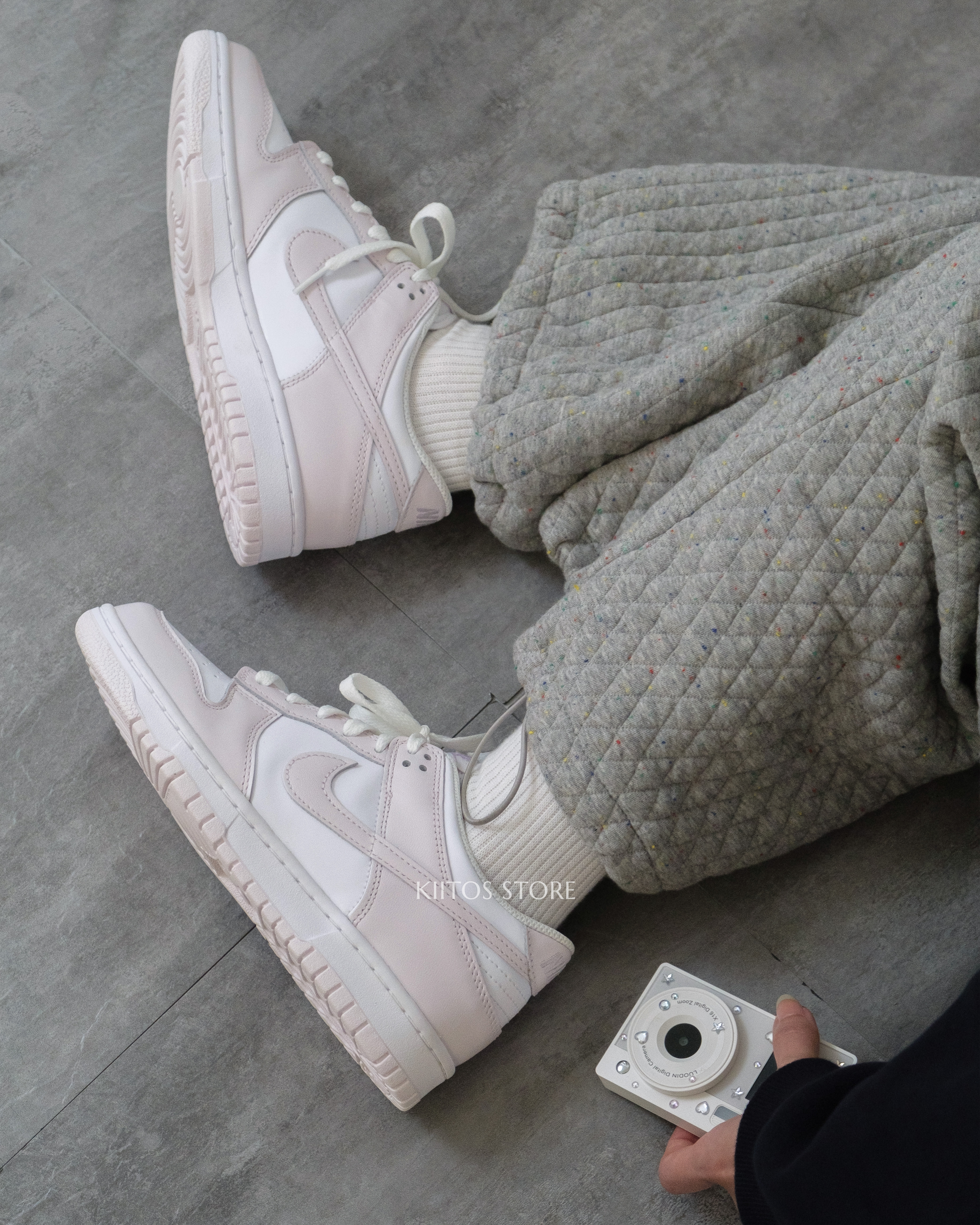 【現貨/預購】Nike Dunk Low GS "Light Violet" 棉花糖 淺粉白 FB9109-128