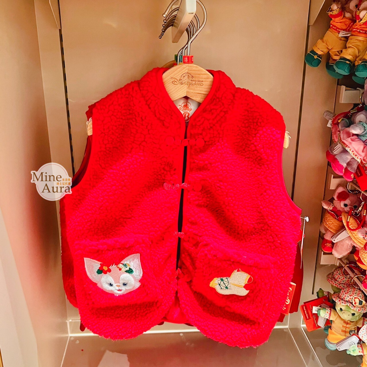 2026 新春限定 玲娜貝兒 LinaBell 兒童 紅色 背心 -香港迪士尼樂園