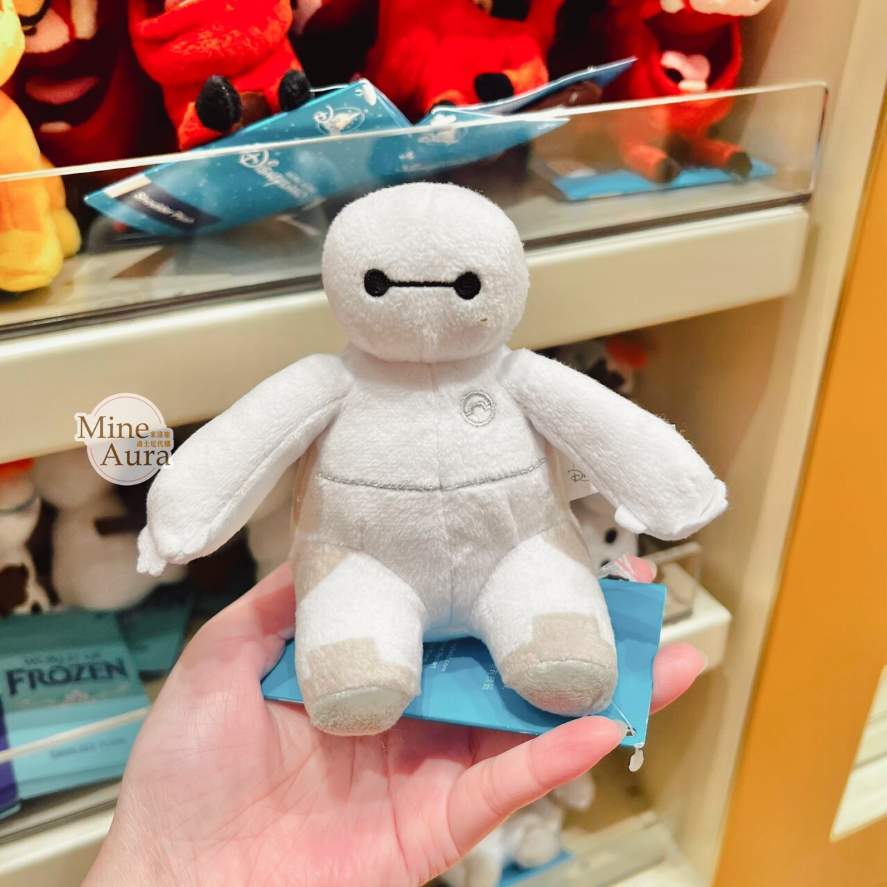 杯麵 Baymax 磁鐵 坐肩 絨毛 娃娃 公仔 大英雄天團 Big Hero 6 -香港迪士尼樂園