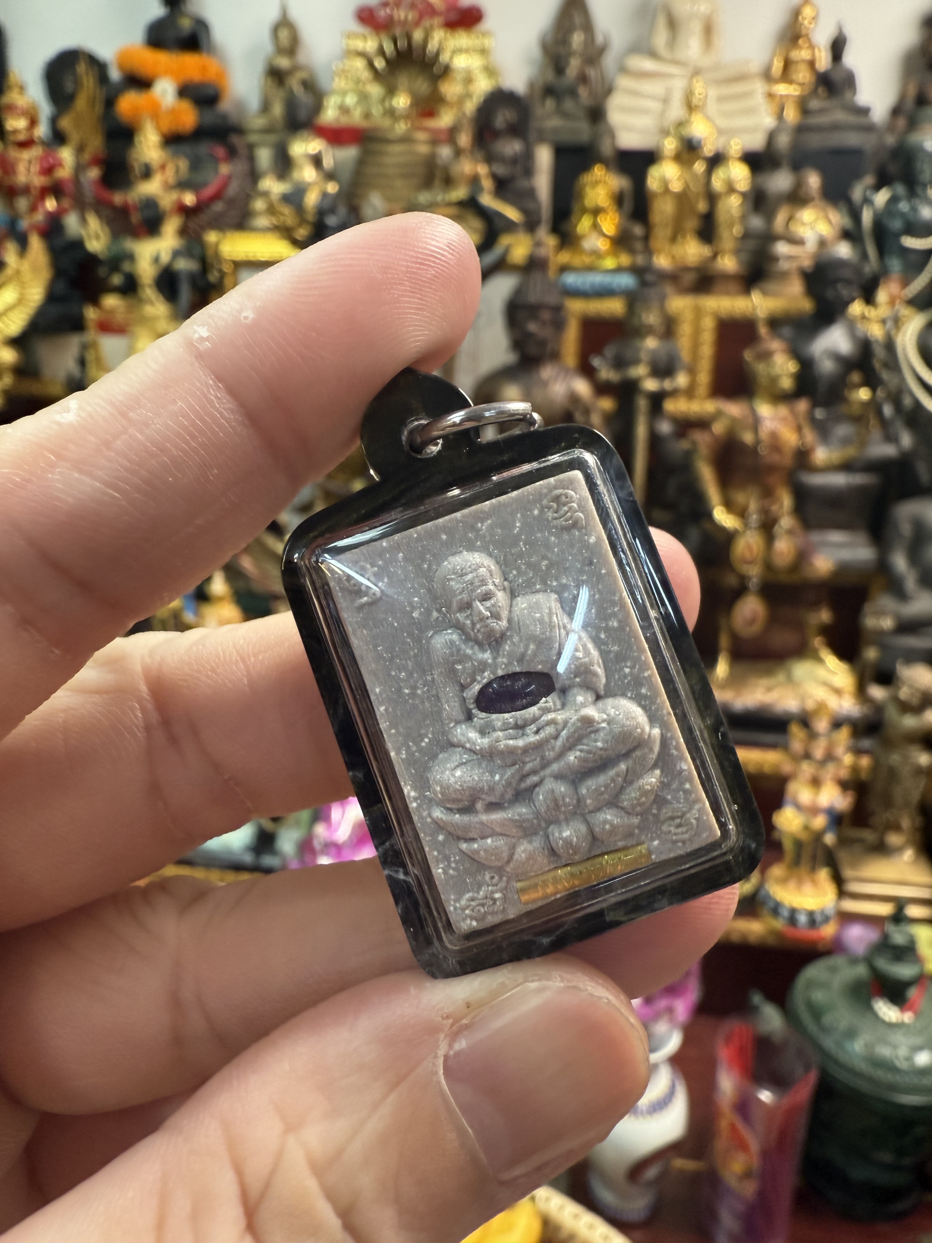 古巴門 龍婆托自身（背面七龍佛）KE81