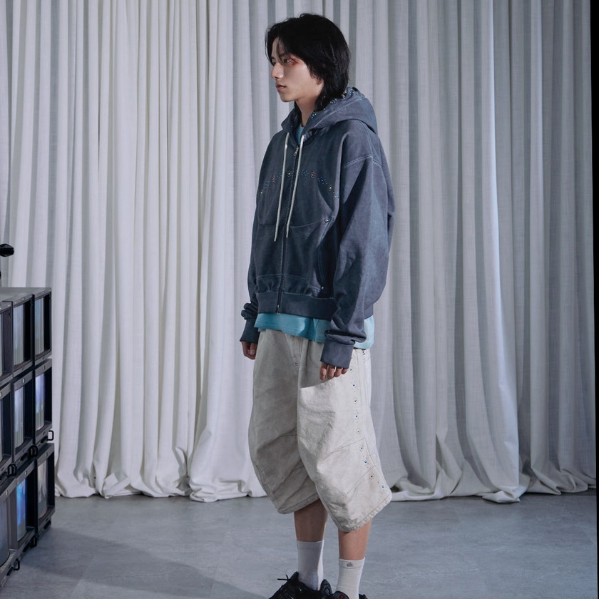 NEISH｜Diamond Curved Short (Diryt Beige)