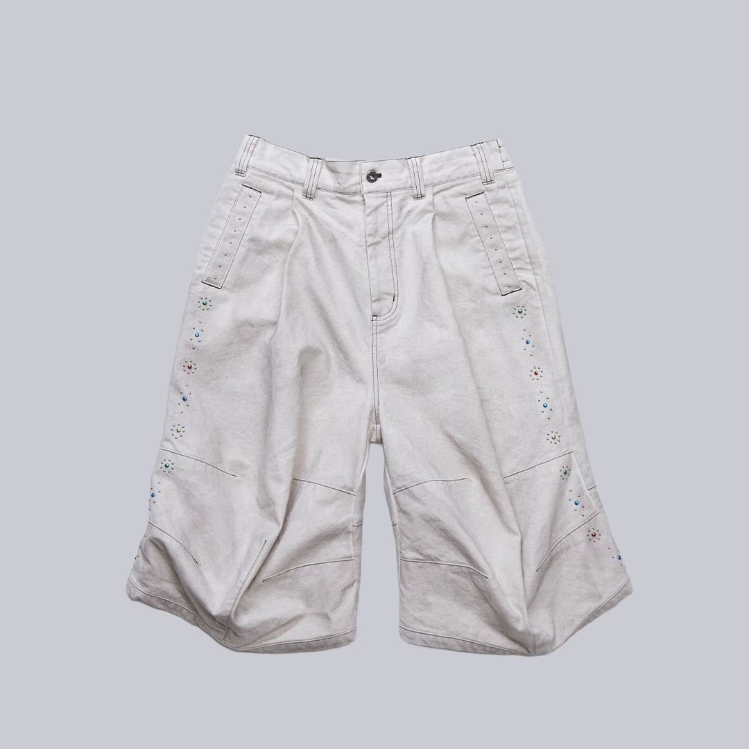 NEISH｜Diamond Curved Short (Diryt Beige)