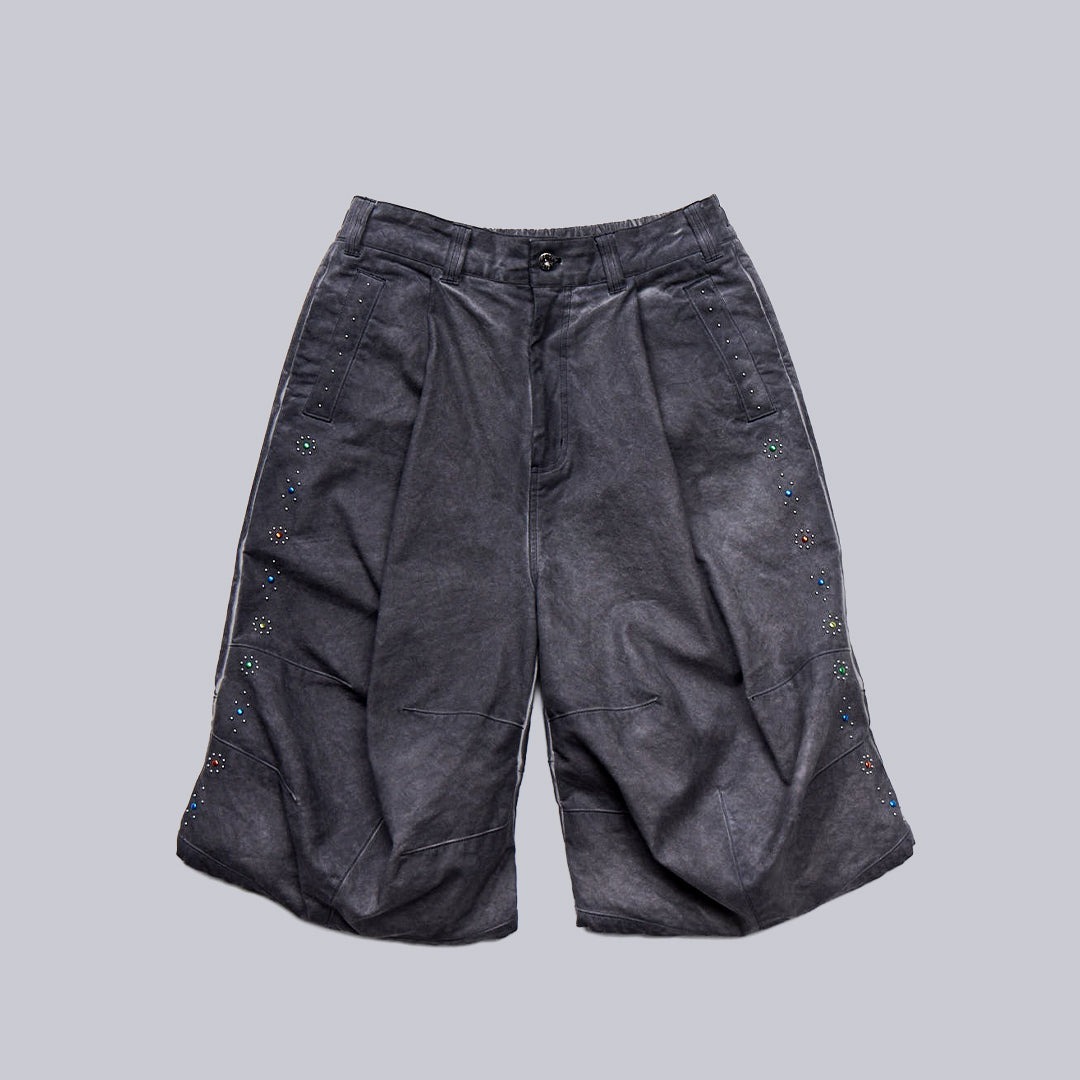 NEISH｜Diamond Curved Short (Dark Grey)