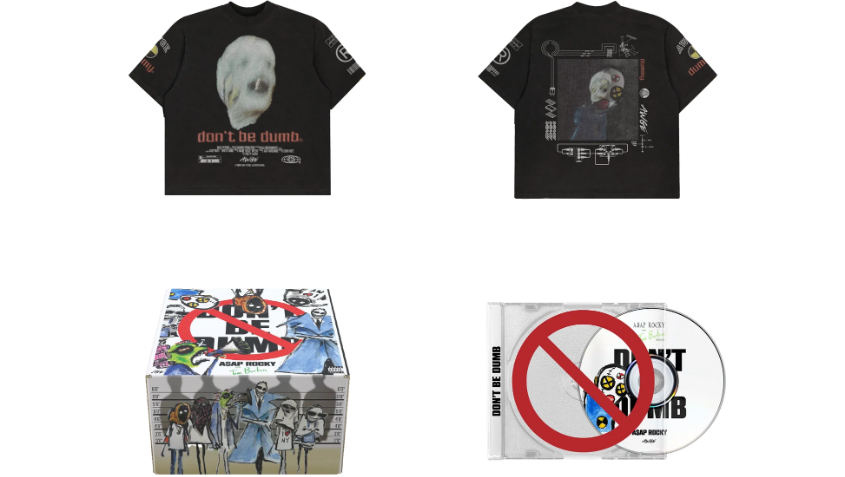 A$AP Rocky - Don't Be Dumb (2026) 原裝CD專輯 / 限量雙黑膠 2LP - 官方限量服飾與周邊組合包 ASAP