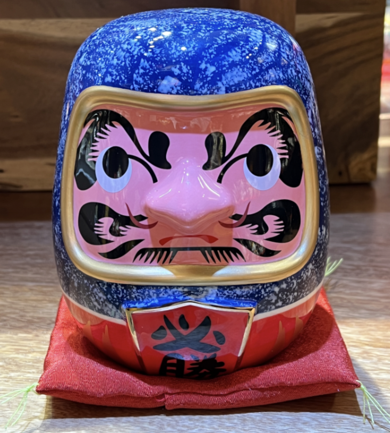 0119gzc35-招財貓-紅藍色達摩-必勝-小型/中型/大型（C35）