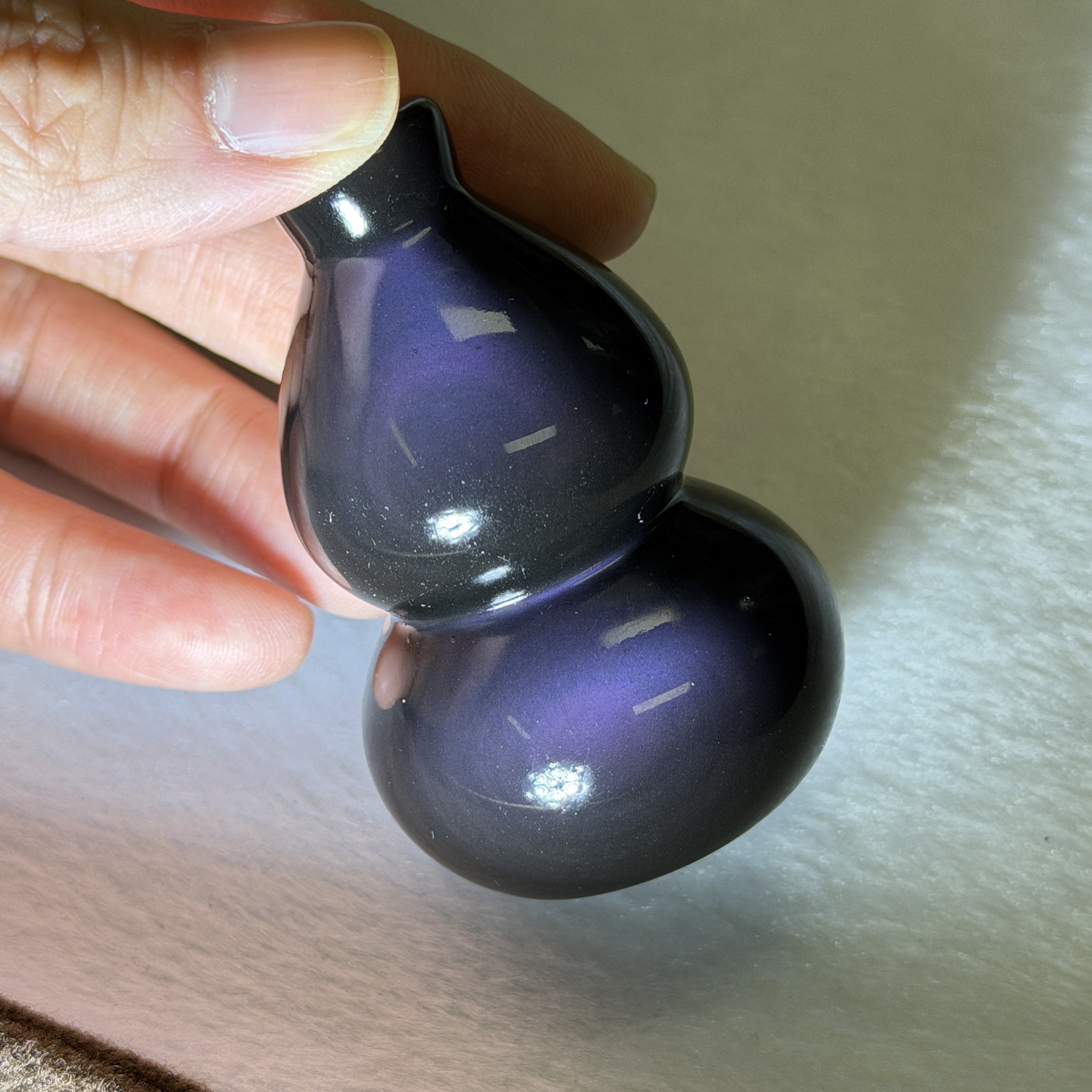 黑曜石葫蘆 6.3cm RBB1740