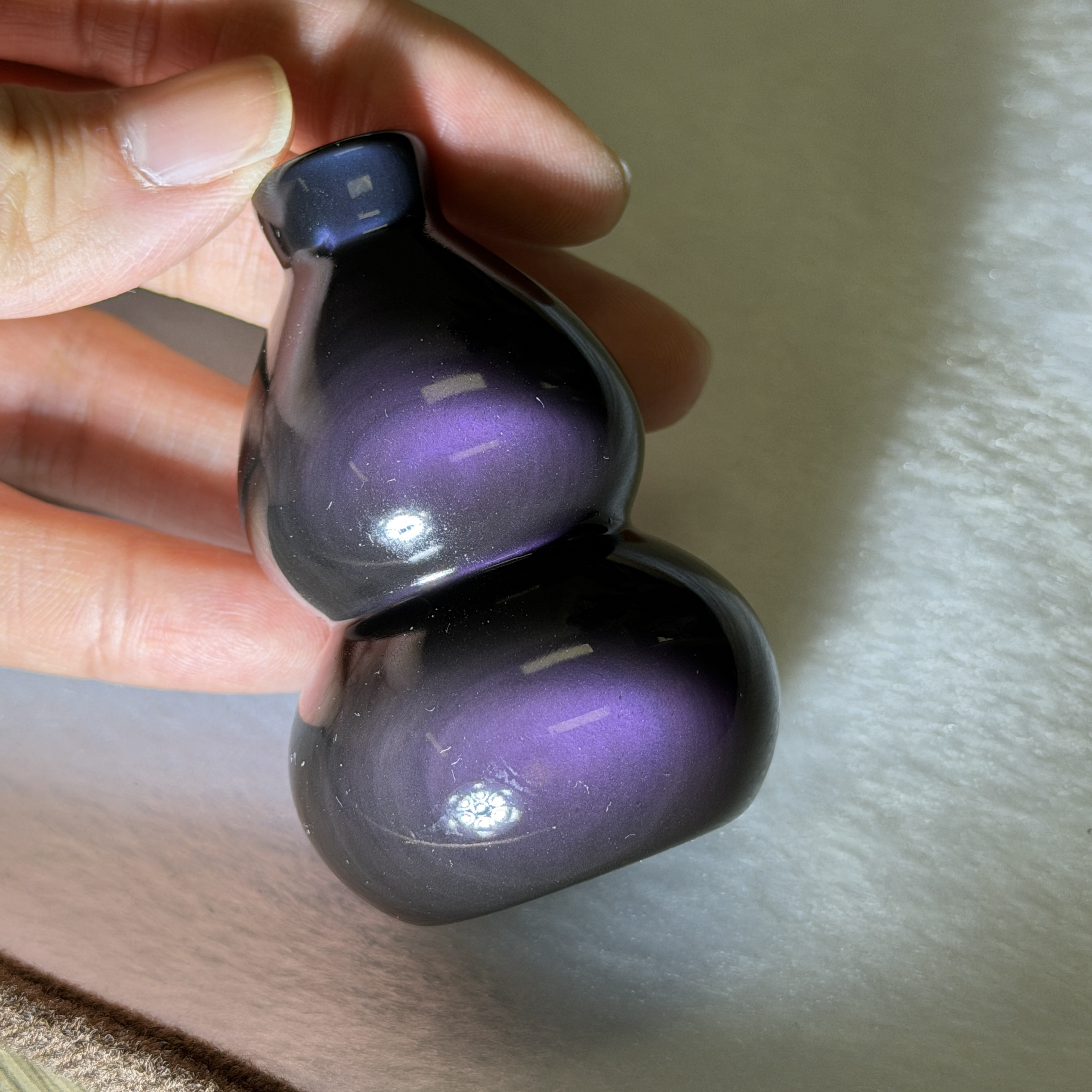 黑曜石葫蘆 6.3cm RBB1740