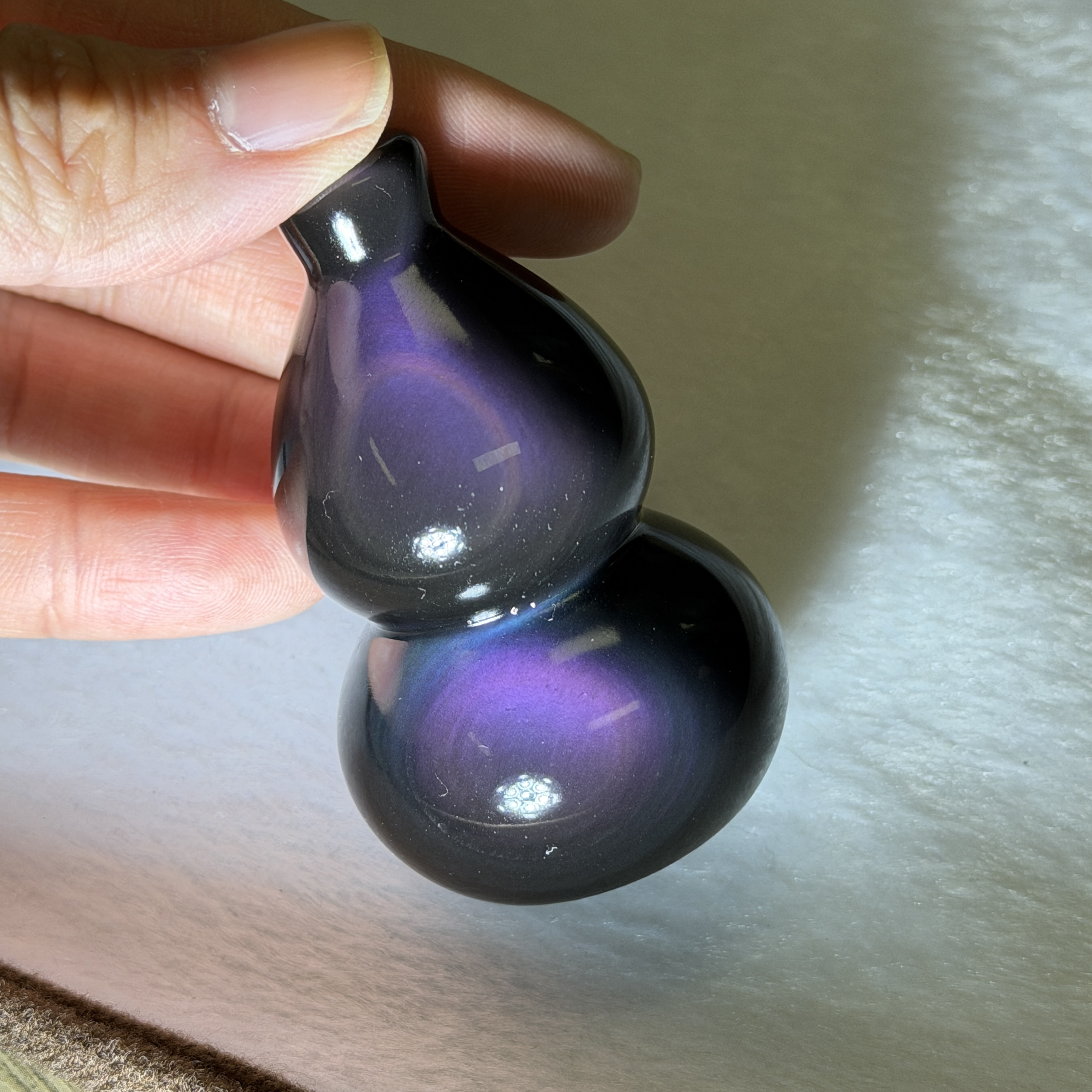 黑曜石葫蘆 6.3cm RBB1738