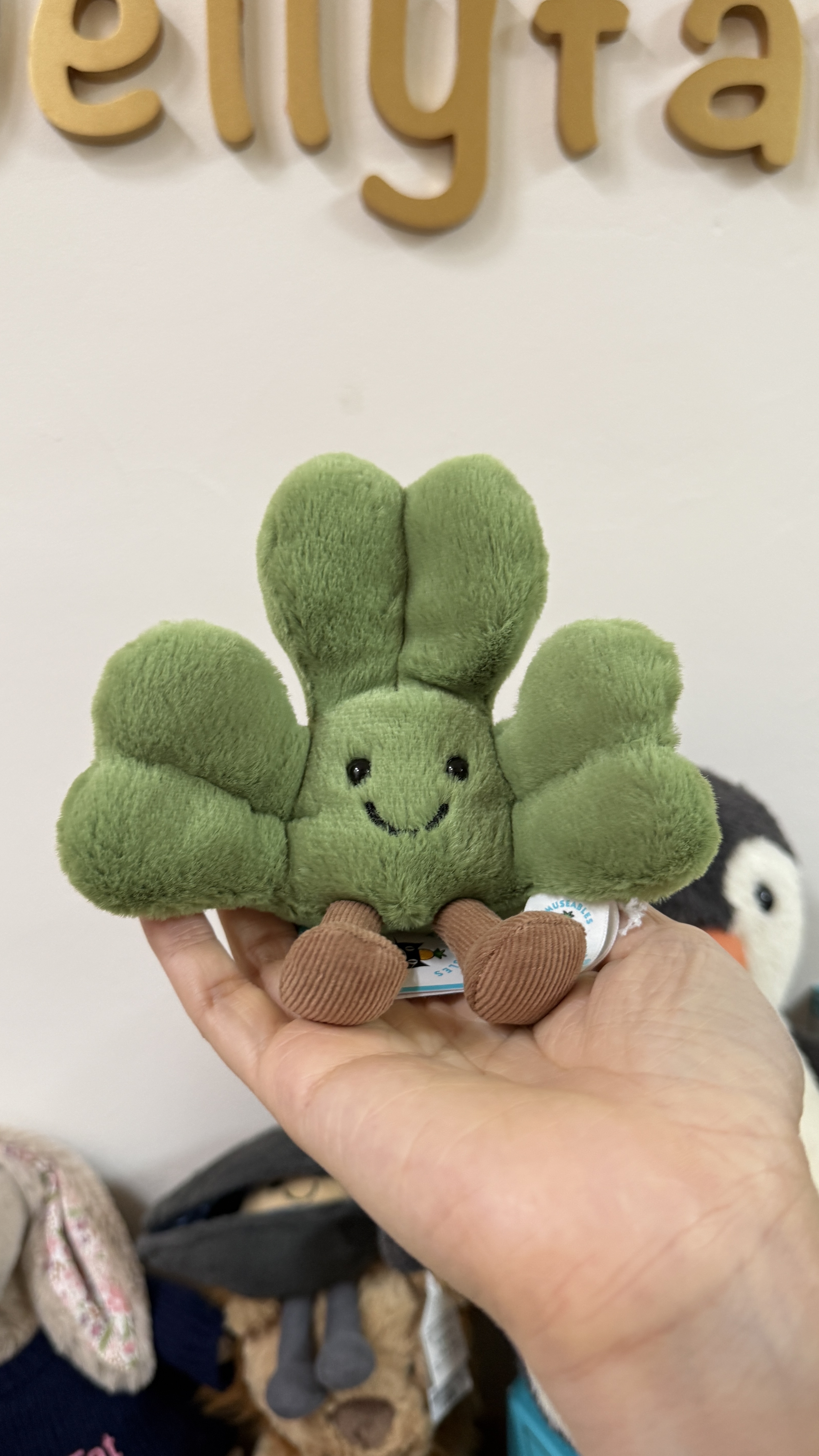 Jellycat Amuseables Siofra Shamrock