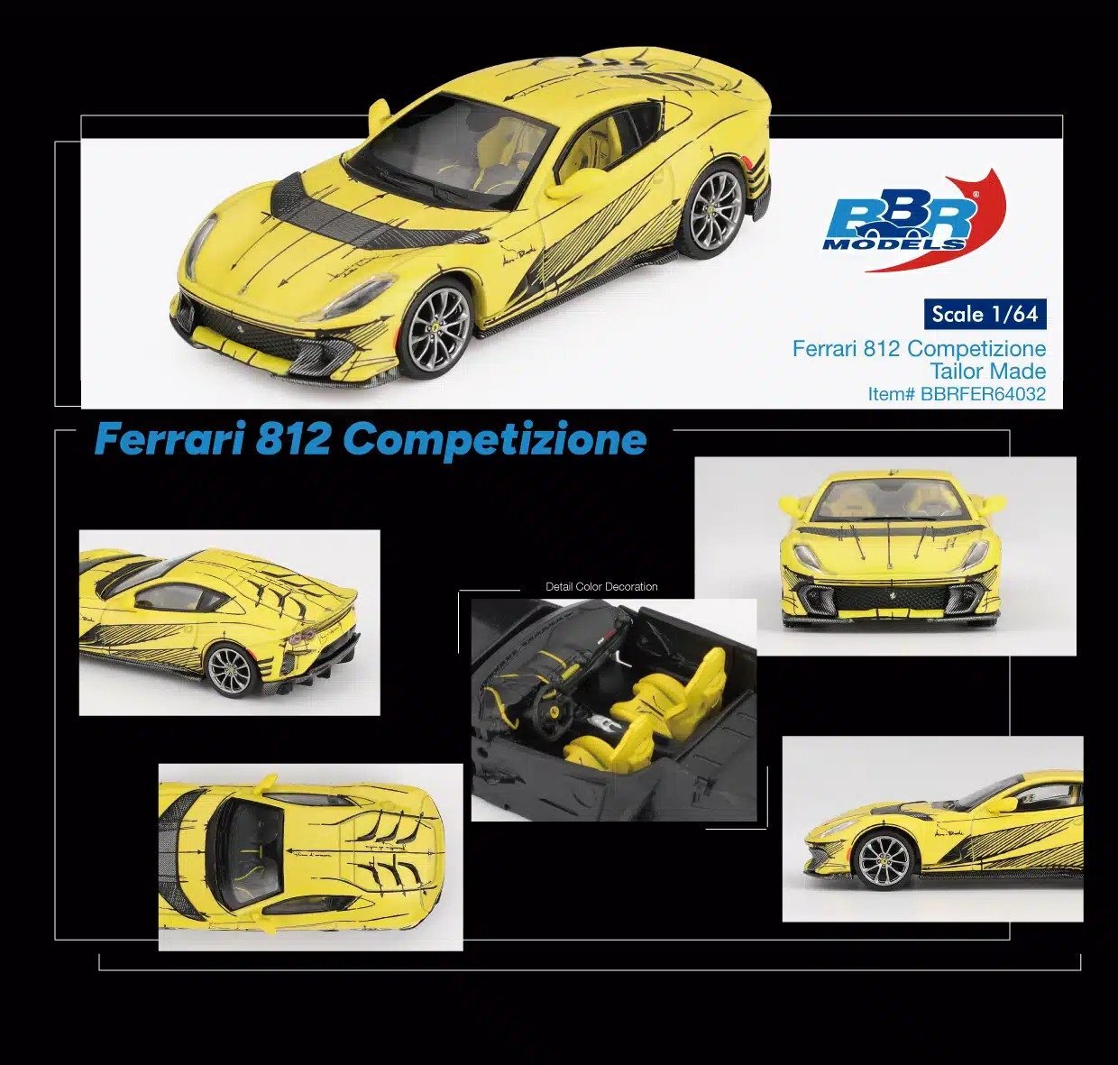 BBR Ferrari 812 Competizione Tailor Made 特製版