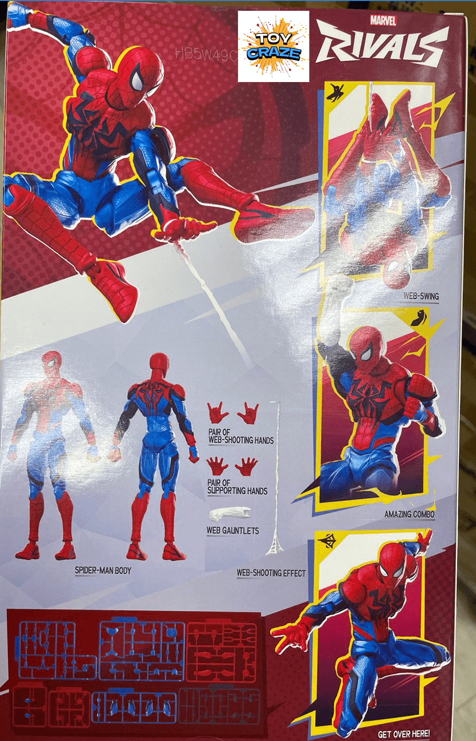 Blokees 人偶系列－Marvel Rivals Champion class-06 蜘蛛俠