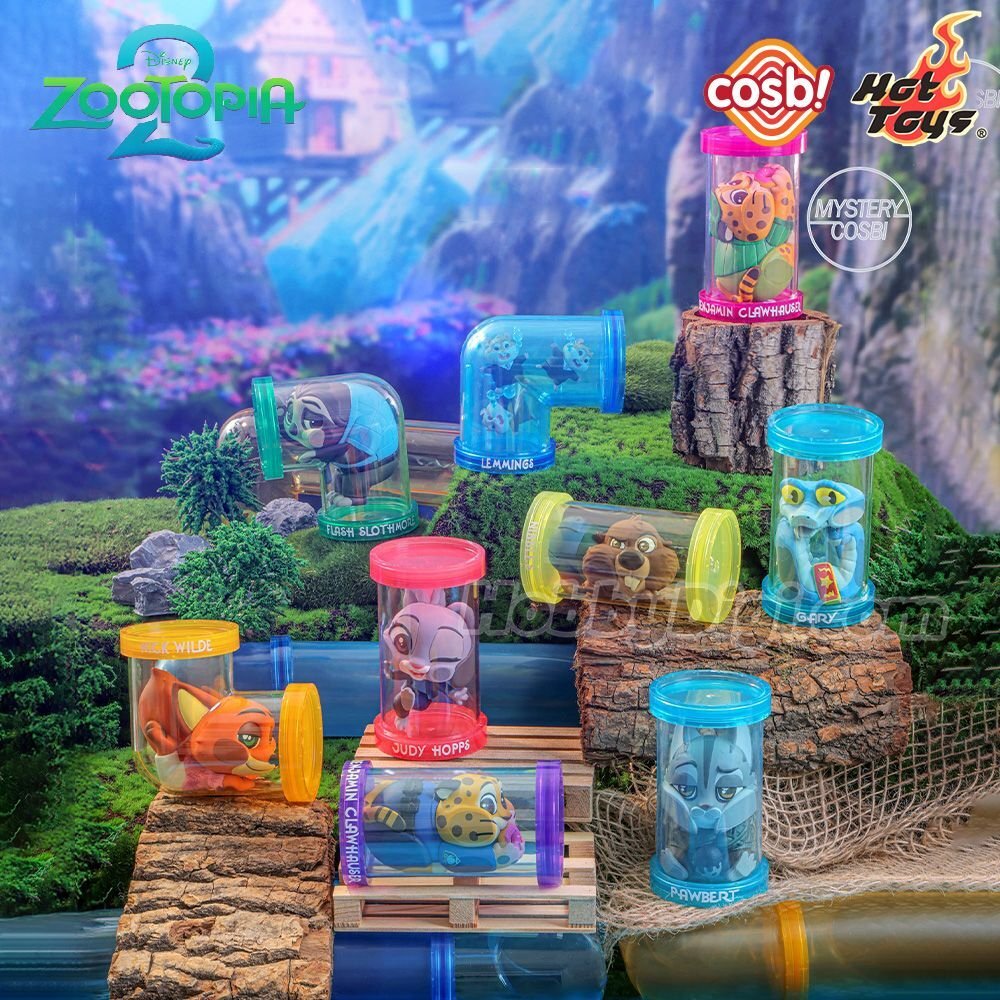 Hot Toys 優獸大都會2 Cosbi 公仔系列（全套8款）
