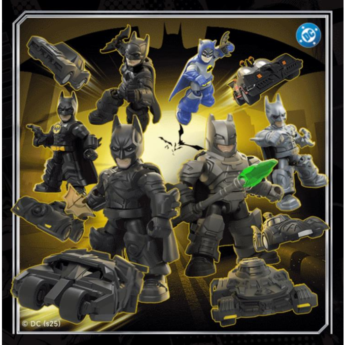 Blokees 人偶系列－DC-DV01 蝙蝠俠 傳奇合集（全套12款）