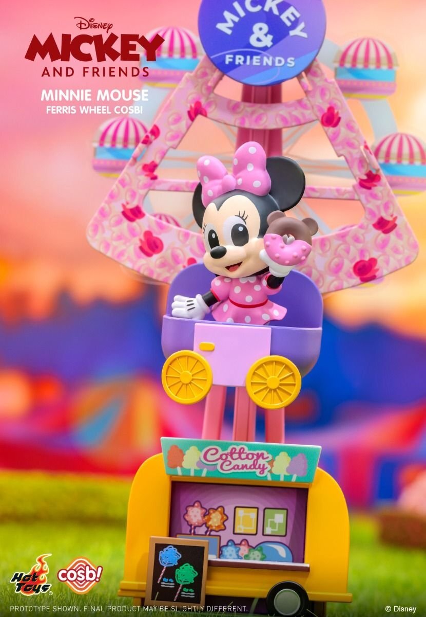 Hot Toys Mickey & Friends 摩天輪 Cosbi 公仔系列（全套6款）