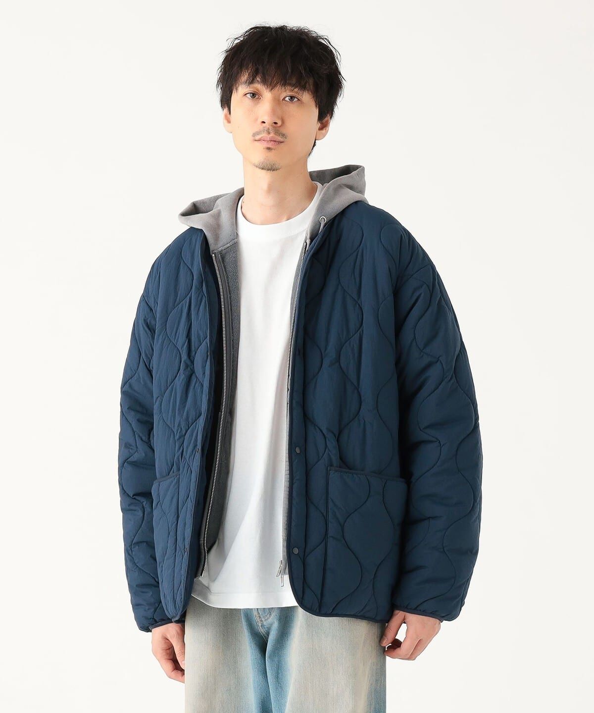 『日本連線中』2025AW BEAMS Wide Fit Down Military Liner Jacket 外套 11-18-3311-120