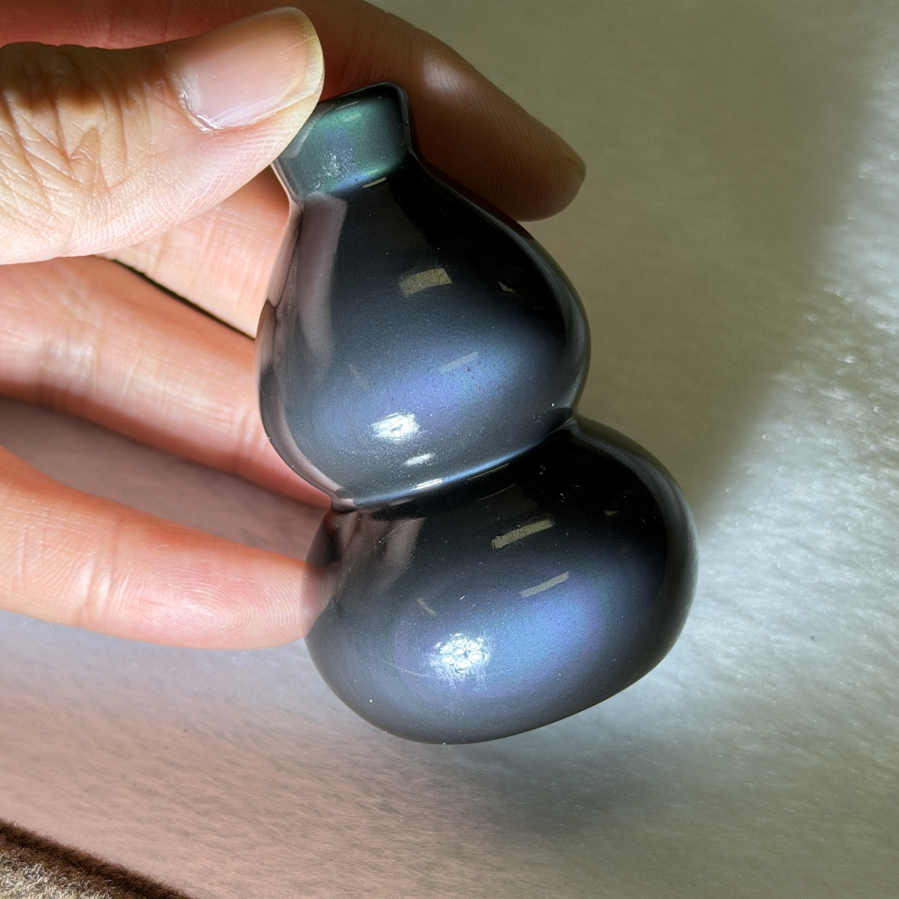 黑曜石葫蘆 6.3cm RBB1737