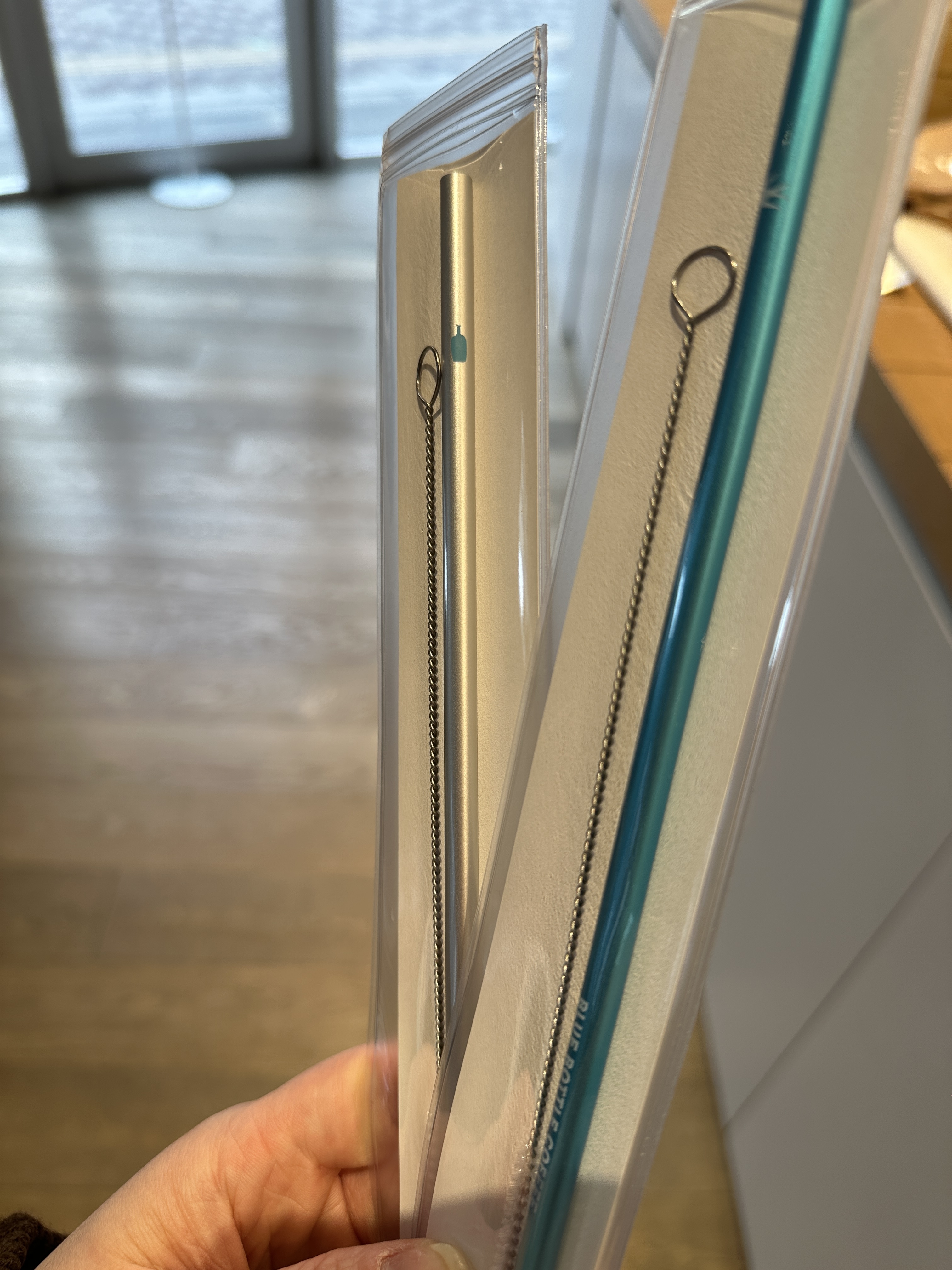 【現貨】Blue Bottle coffee 日本 BLUE BOTTLE 藍瓶 鈦金屬吸管 兩色