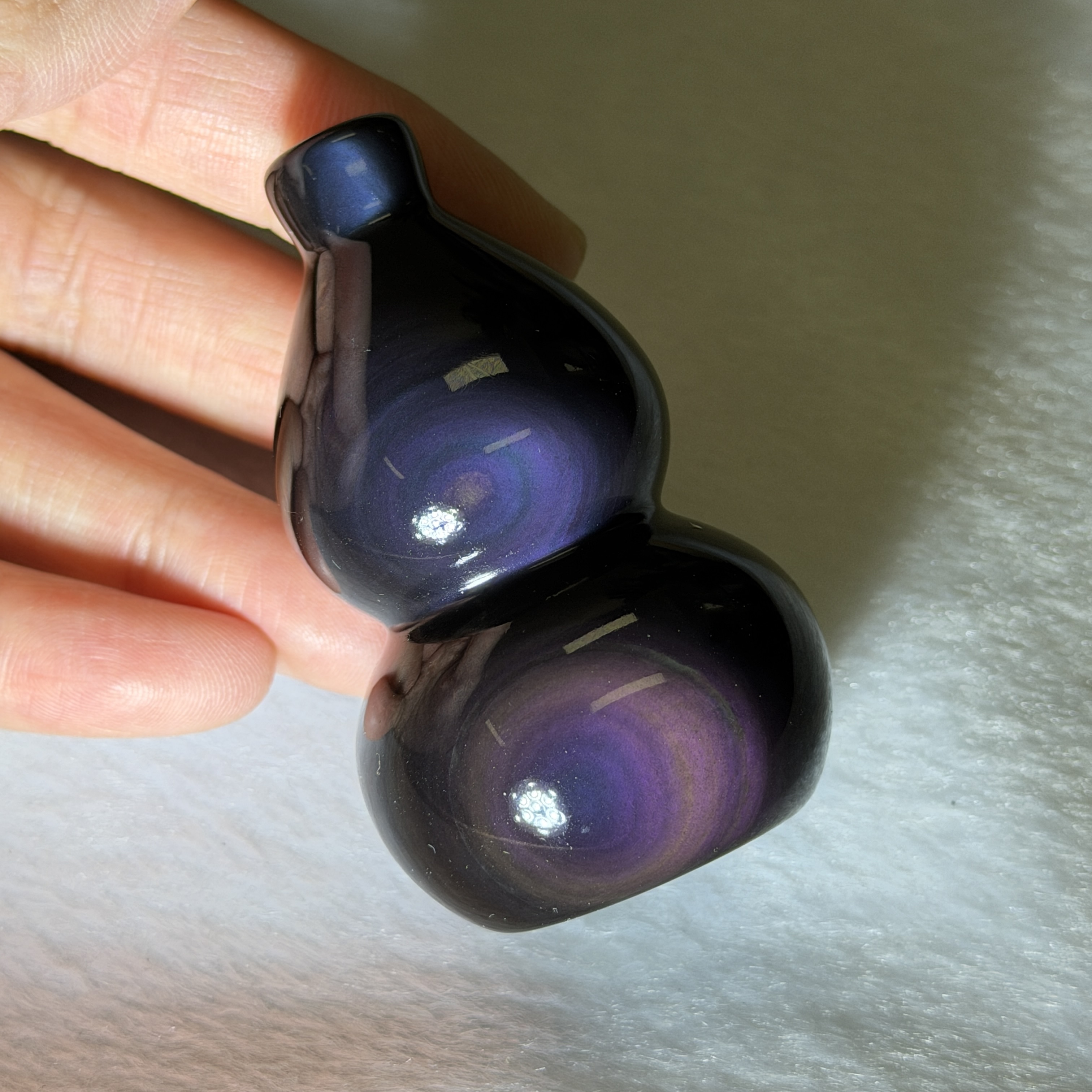 黑曜石葫蘆 6.3cm RBB1736