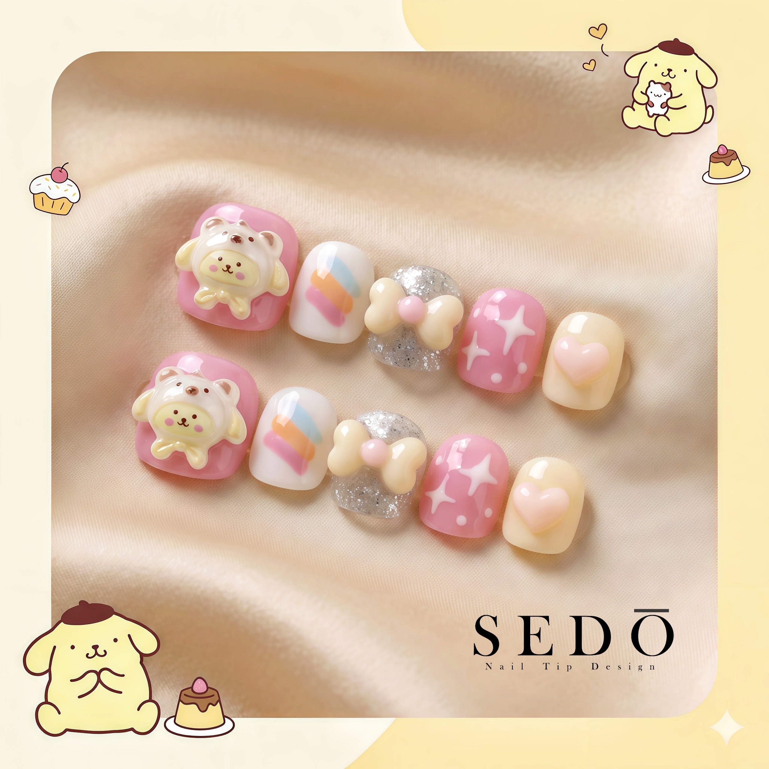 ■兒童甲■ 熊熊布丁狗