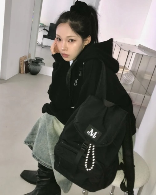 【Luxury】韓國小眾品牌 MUCENT 旋鈕後背包 旅行用 雙肩背包 水桶包 男女通用