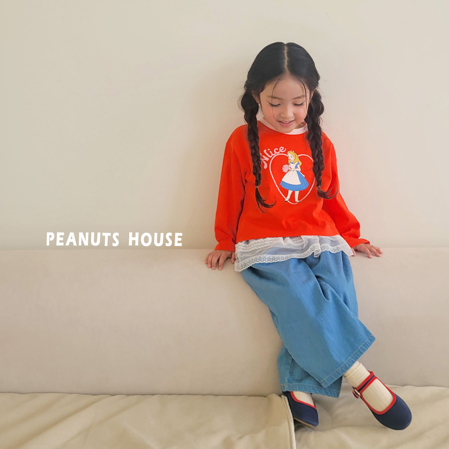 正韓春peanuts 搭配小襯裙