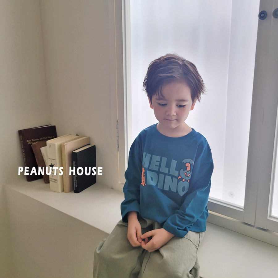 正韓春peanuts hello恐龍上衣