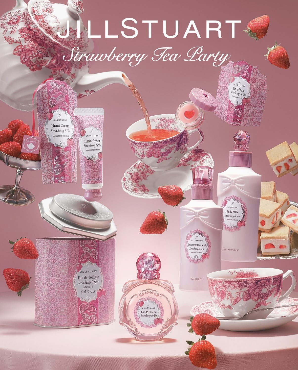 限定] JILL STUART Strawberry & Tea Party Collection 2026