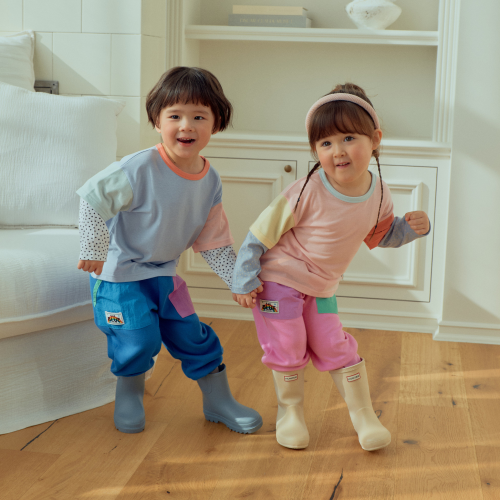 90-140 拼色層疊上衣 2色