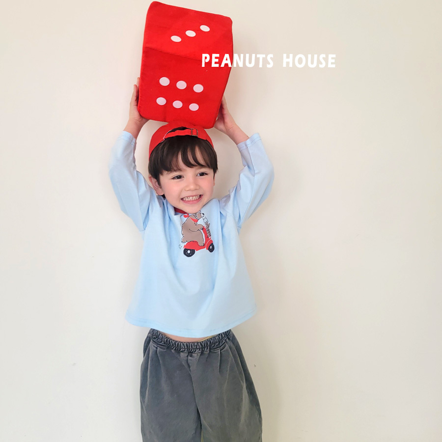 正韓春peanuts 摩托車熊熊上衣