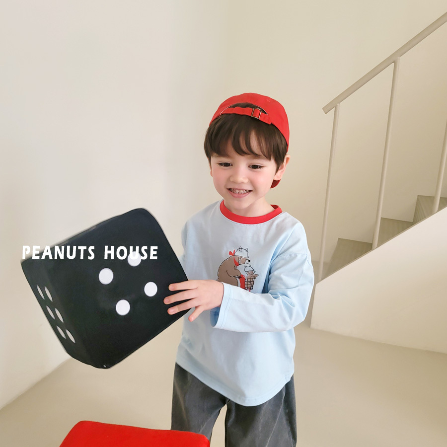 正韓春peanuts 摩托車熊熊上衣