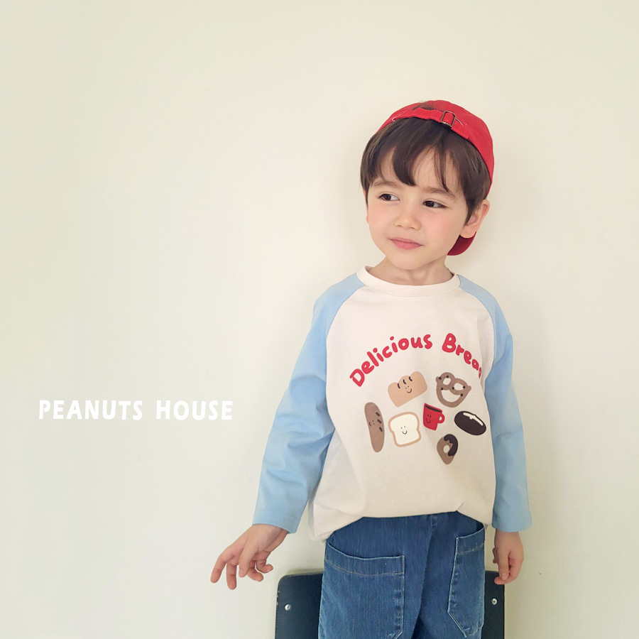 正韓春peanuts 兩色麵包上衣