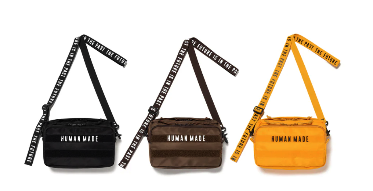 【現貨】Humanmade MILITARY POUCH 軍用側背包 小款、迷你款 HM31GD048｜HM31GD075