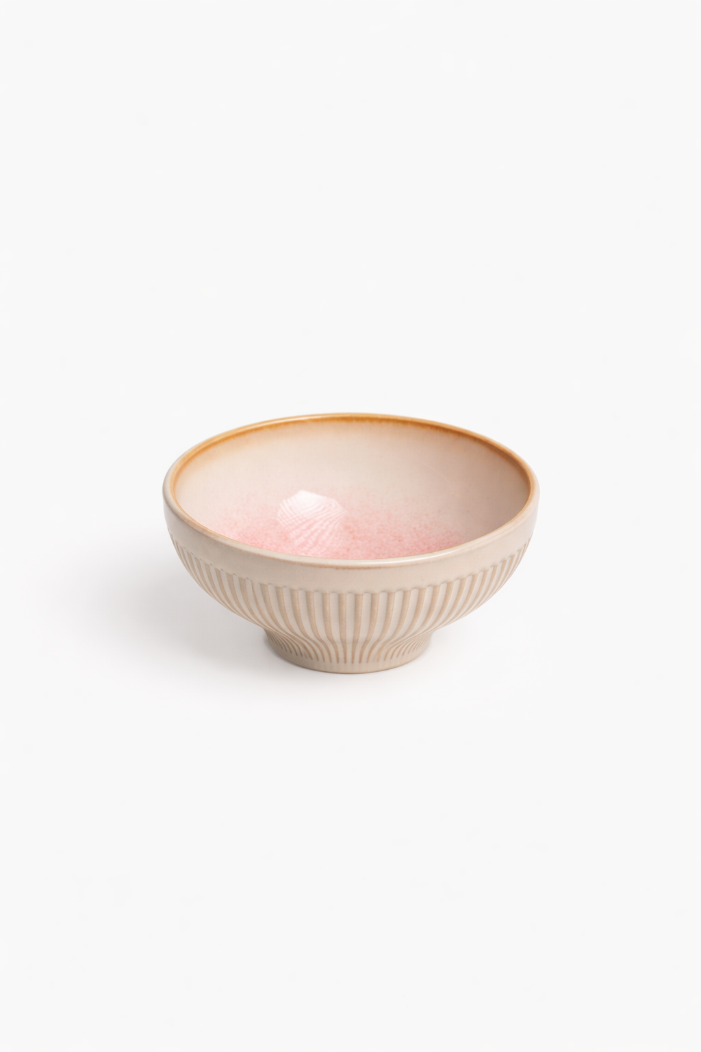 腮紅釉面陶瓷碗盤｜Rougir