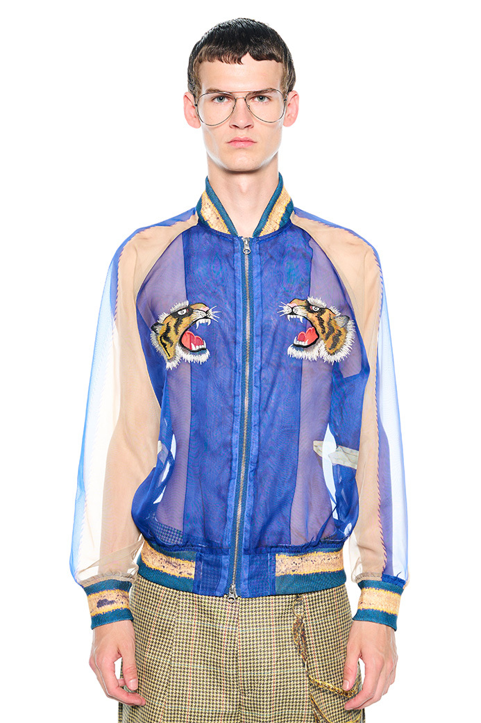 TOLQ SKELETON PRINTED SOUVENIR JACKET (2COL)