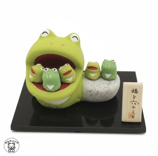 【起緣物】JP 六福青蛙擺設 0188 TK260119