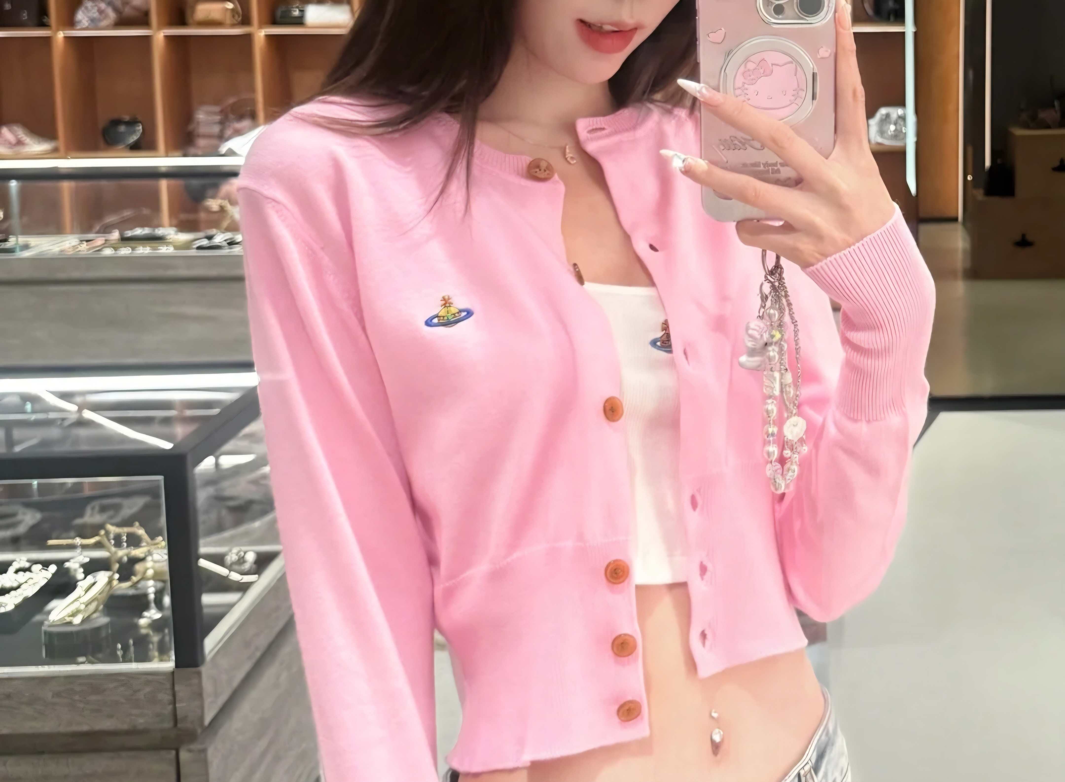 Vivienne Westwood 淨色 刺繡Logo 外套