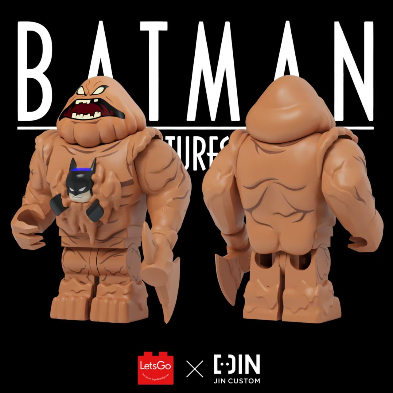[Jin x Lets go][Preorder] TAS - Clayface [PADprinted]